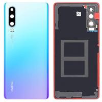 [f854] COPRIBATTERIA BACK COVER + VETRO FOTOCAMERA PER HUAWEI P30 BREATHING CRYSTAL