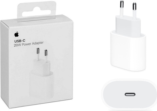 [r256] CARICABATTERIE APPLE 20W USB - TYPE C POWER ADAPTER TRAVEL IN BLISTER