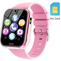 [y2811] OROLOGIO Kids Smart Watch With Sim Purple In Blister