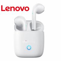 [p169] CUFFIE Lenovo Handsfree Bluetooth Earphone LP50 White In Blister