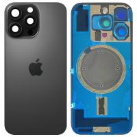 [a3120] BACK COVER PER APPLE IPHONE 16 PRO NERO