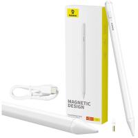 [y3035] PENNA P80015802213-02 Baseus Smooth Writing 2 Active Stylus Pen Pencil Baseus Smooth Writing 2 Series Magnetic for Apple iPad Active Version White  In Blister
